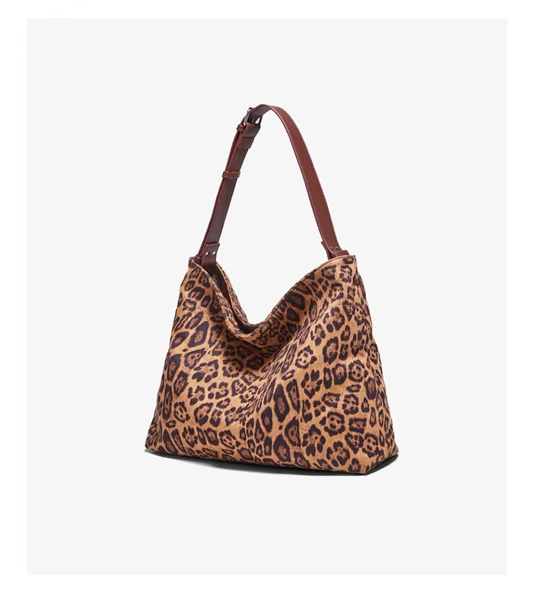 Lunaire Leopard Tote