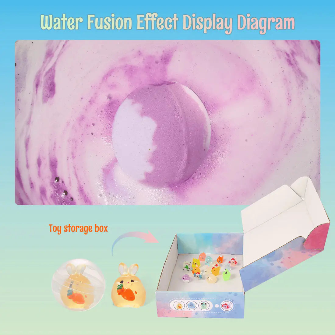 Bath Bombs for Kids with Surprise Inside - 15 Pack