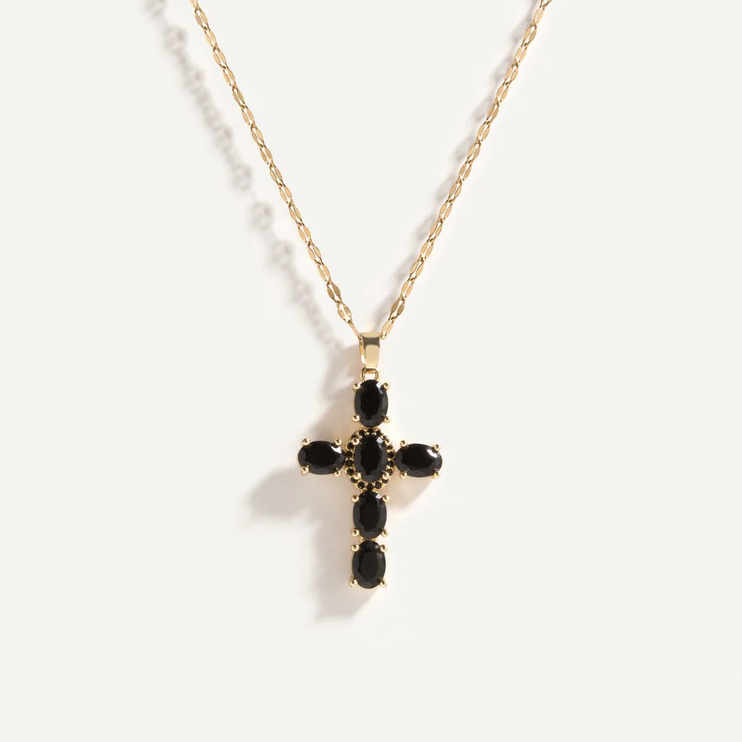 DIVINA Cross Pendant Necklace