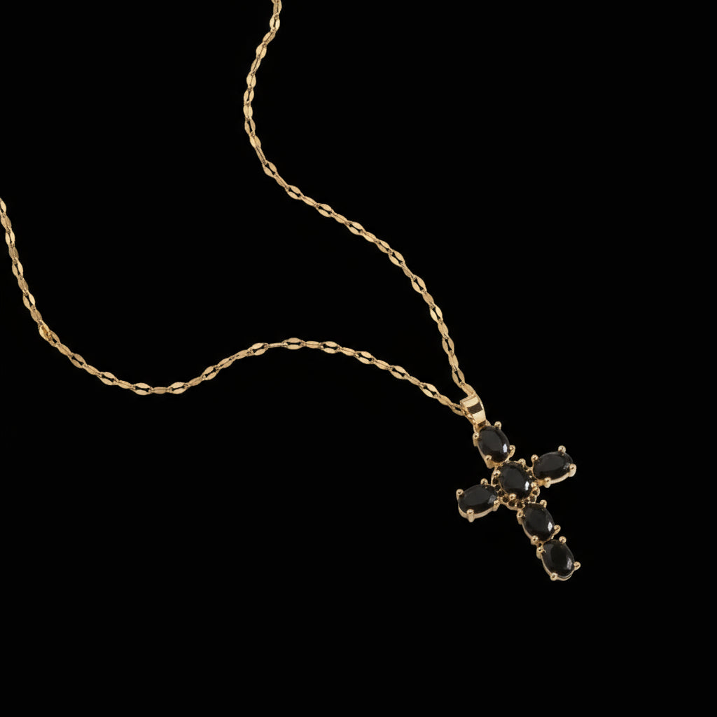 DIVINA Cross Pendant Necklace