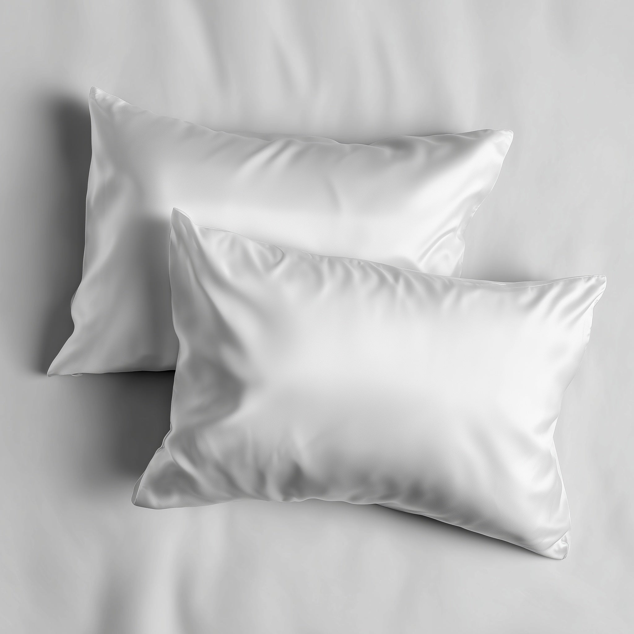 WHITE - Mulberry Silk Bed Ensemble Set