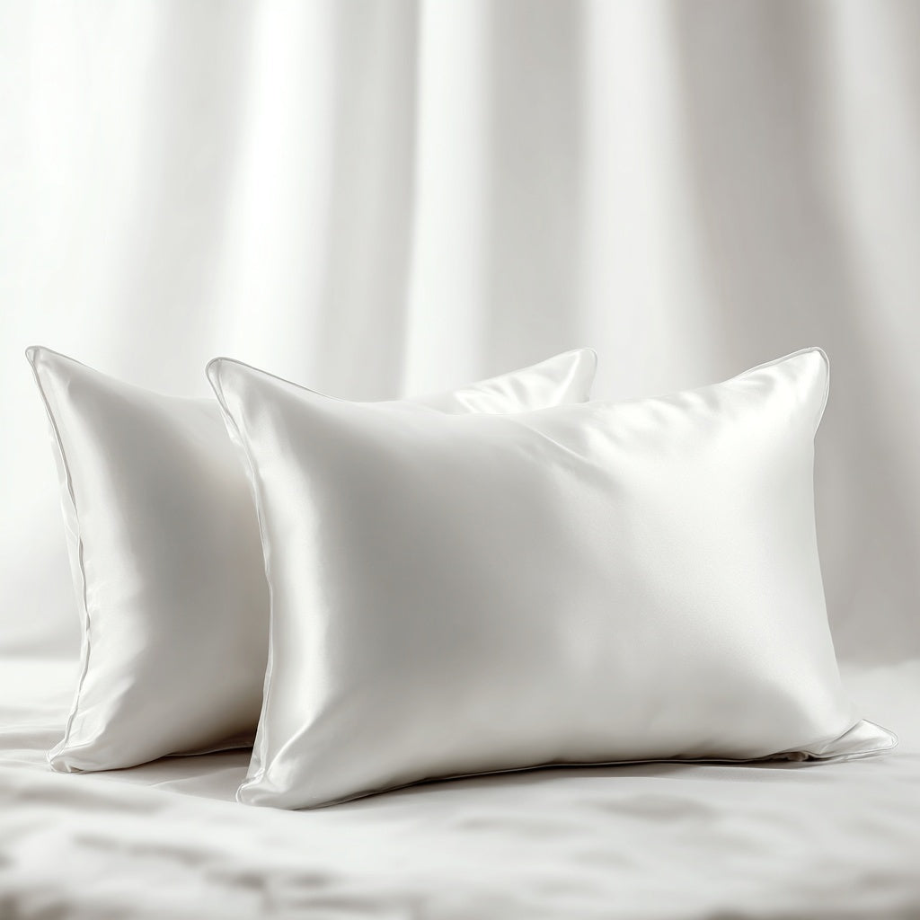 WHITE - Mulberry Silk Bed Ensemble Set