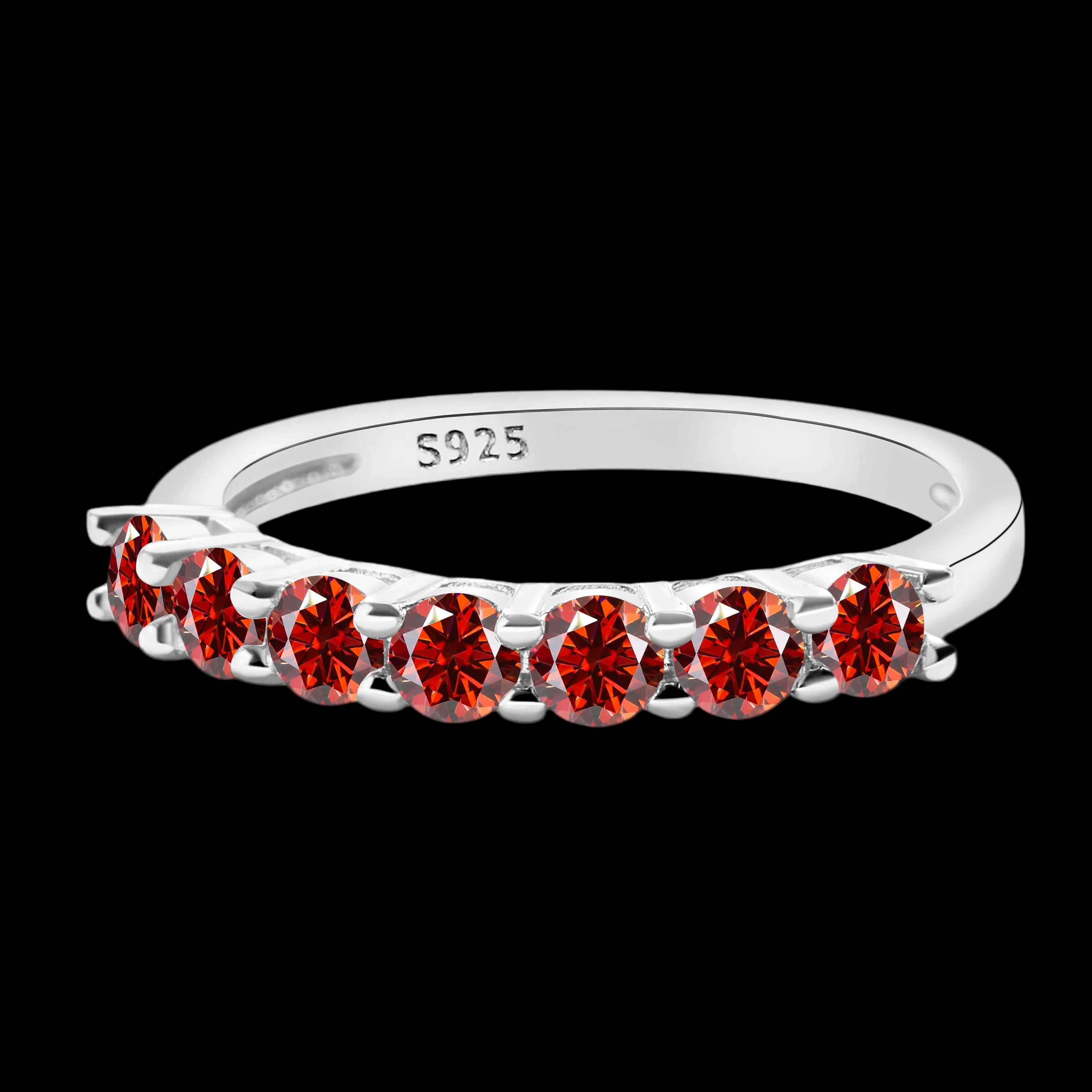 3mm Moissanite Eternity Band