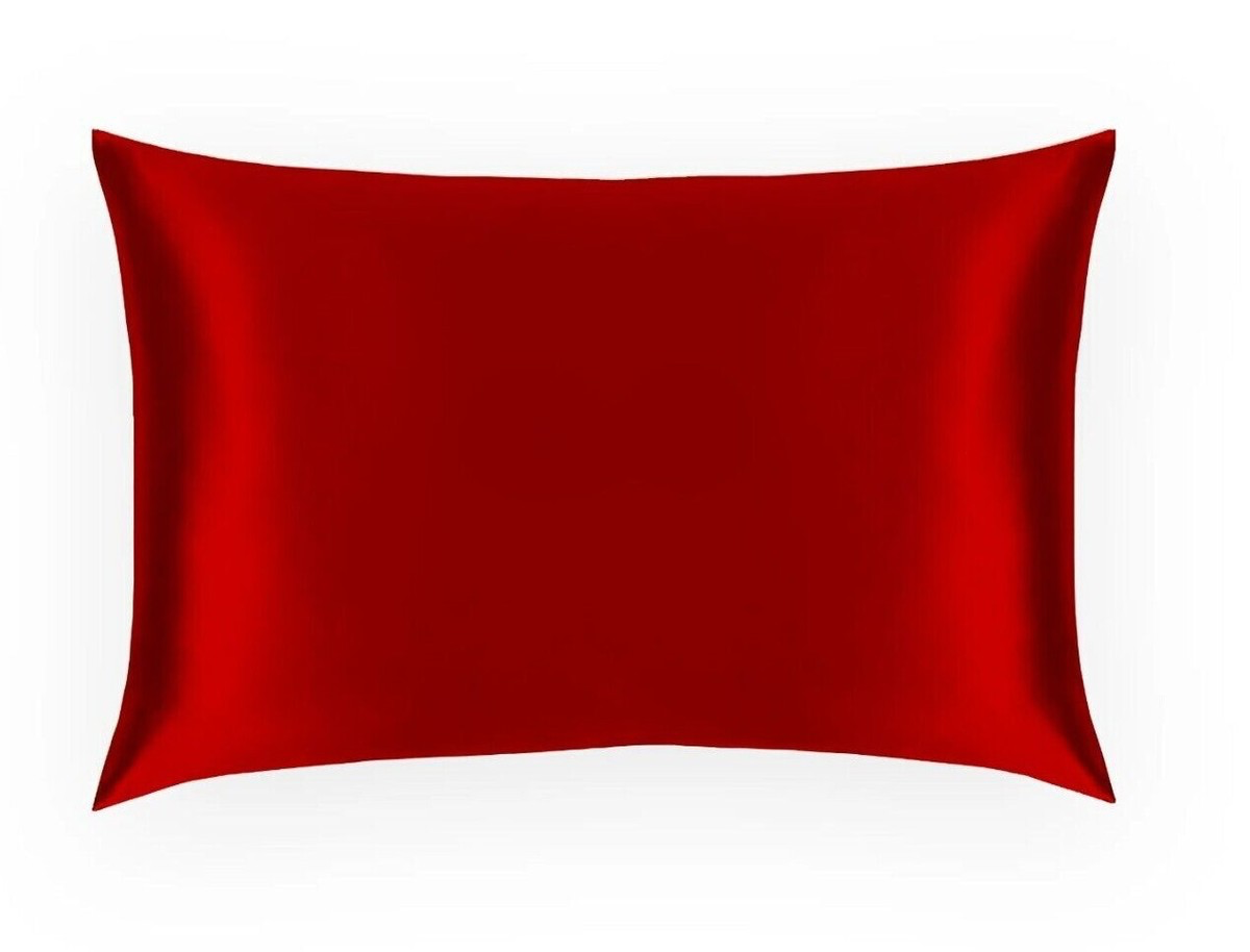 Red Mulberry Silk Pillowcase