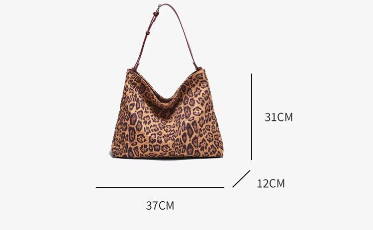 Lunaire Leopard Tote