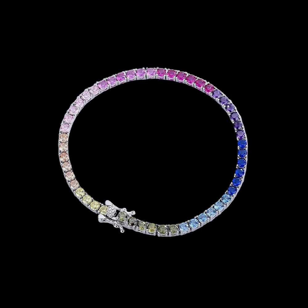Élira Rainbow Tennis Bracelet