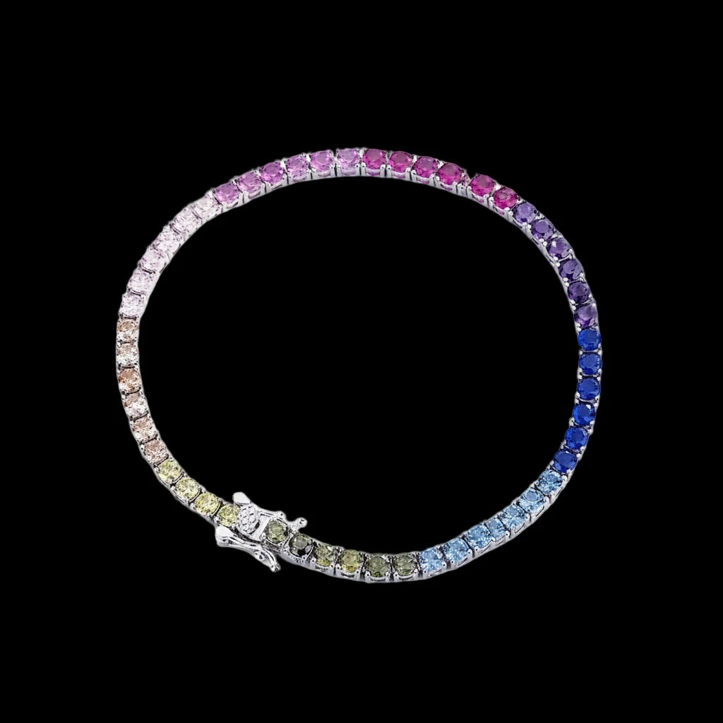 Élira Rainbow Tennis Bracelet