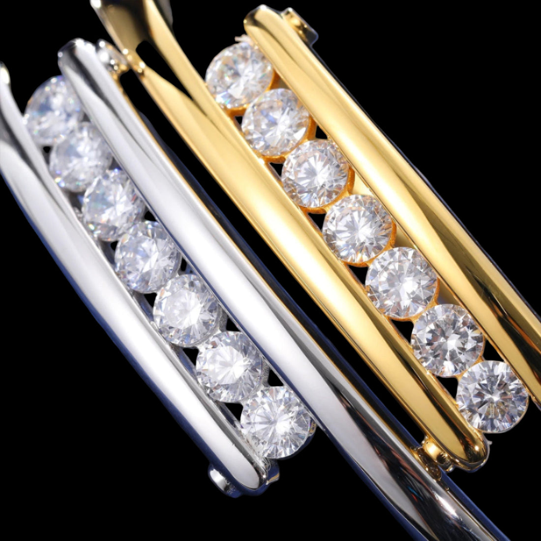 AURION S925 Moissanite Bangle