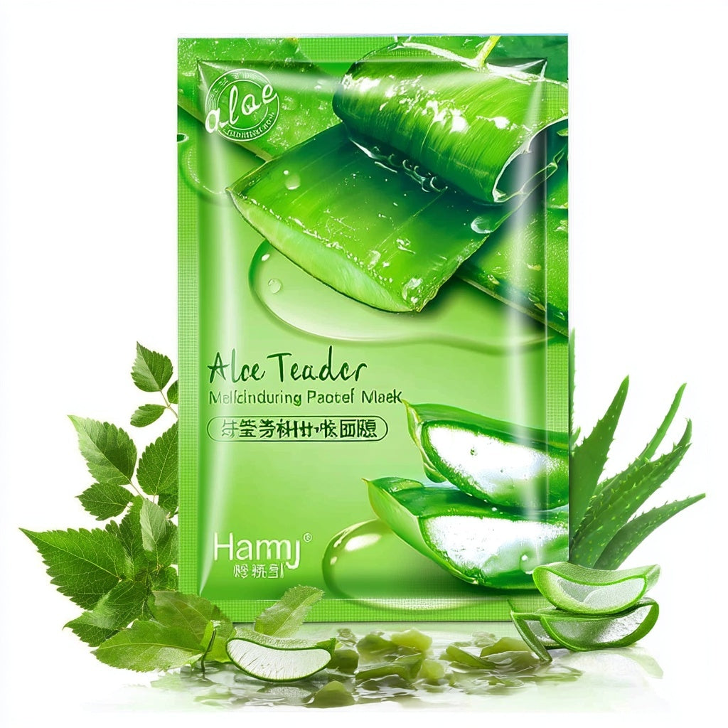 Aloe Radiance Hydrating Face Mask – 10pcs