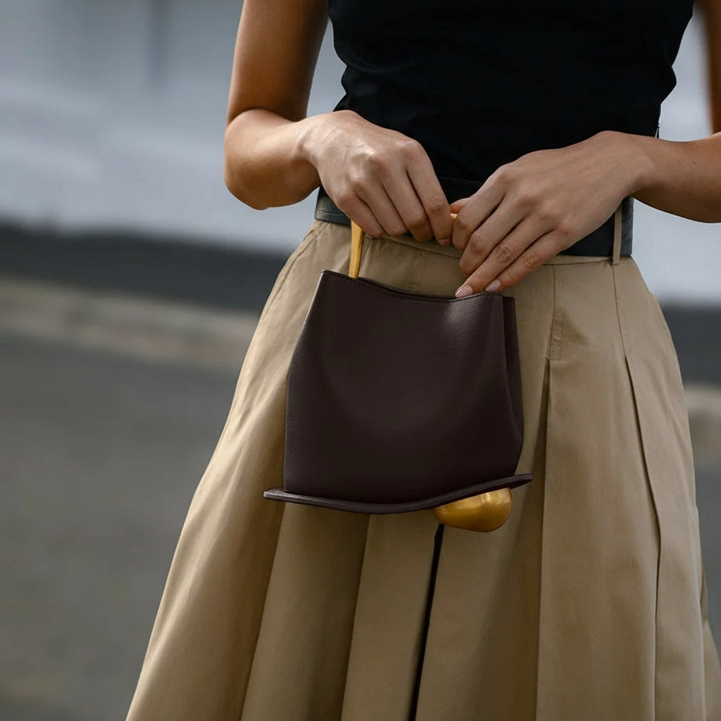 DARK BROWN Marcelline