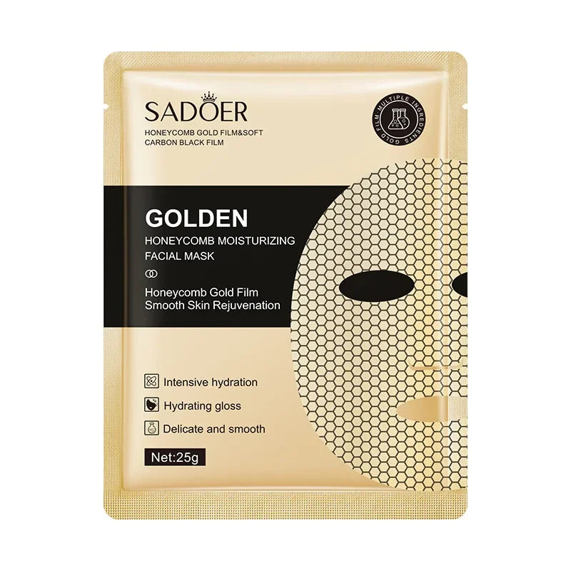 24K GOLD MOISTURIZING FACIAL MASK – 20PCS