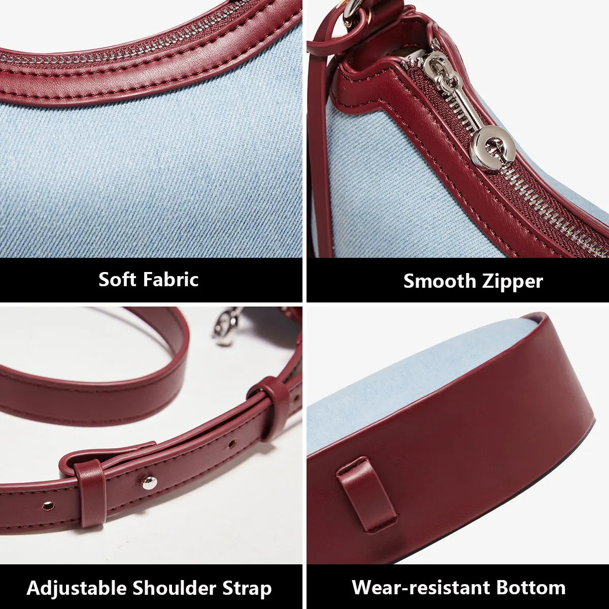 Lune Déminée Mini Half-Moon