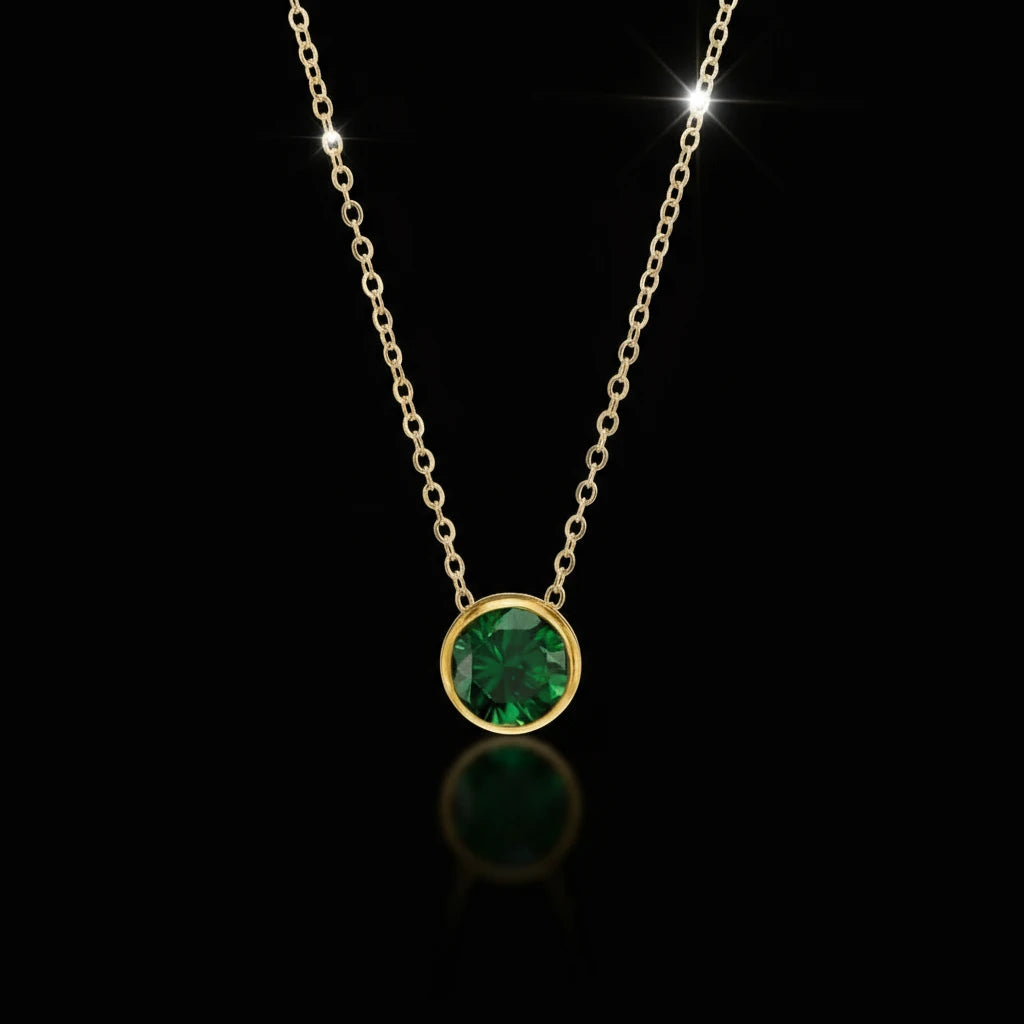SUNIBI Birthstone Necklace