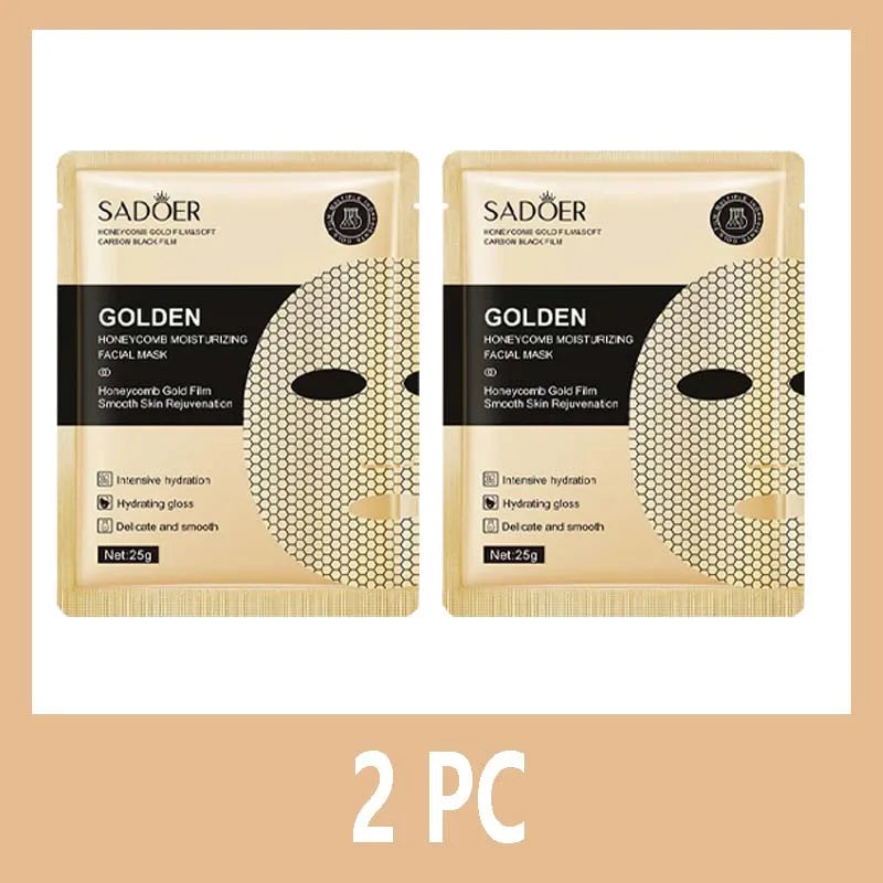 24K GOLD MOISTURIZING FACIAL MASK – 20PCS