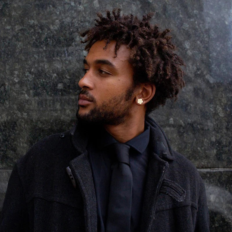 Moissanite 18K Stud Earrings