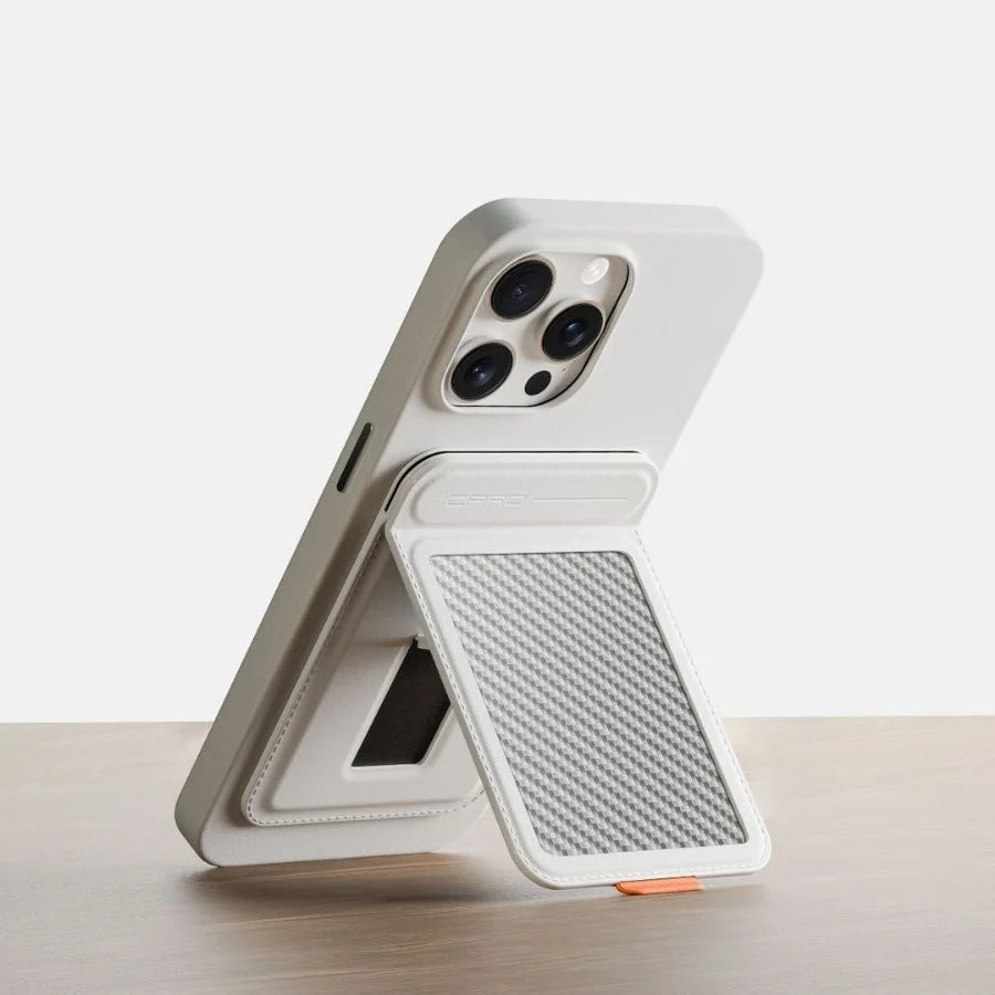 CARBON FIBRE MAGSAFE CARD HOLDER - ÉDITION MAGNÉTIQUE