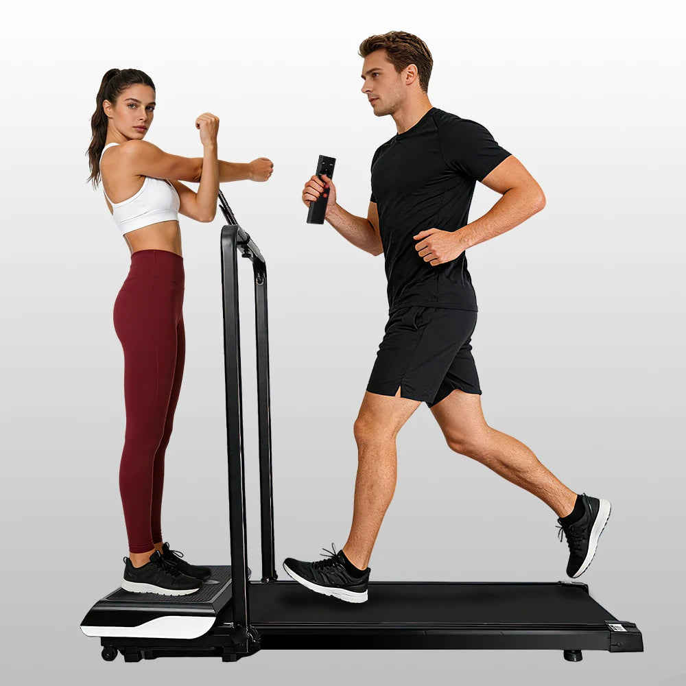 ONEWALK Portable Foldable Electric Treadmill with Vibration Walking Pad