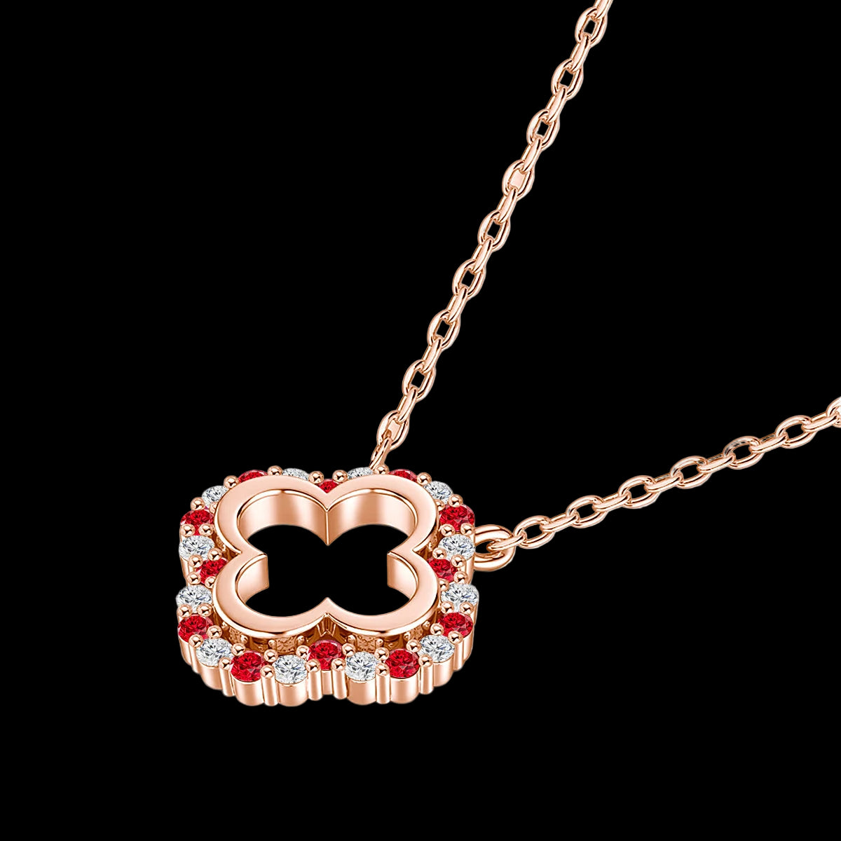 Éclat Vert – Moissanite ROSE GOLD