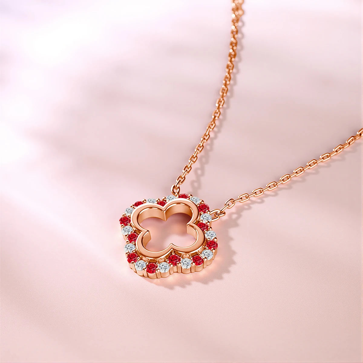 Éclat Vert – Moissanite ROSE GOLD