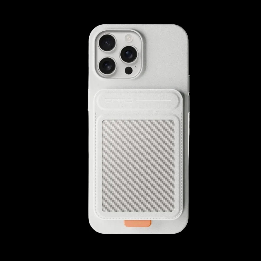 CARBON FIBRE MAGSAFE CARD HOLDER - ÉDITION MAGNÉTIQUE