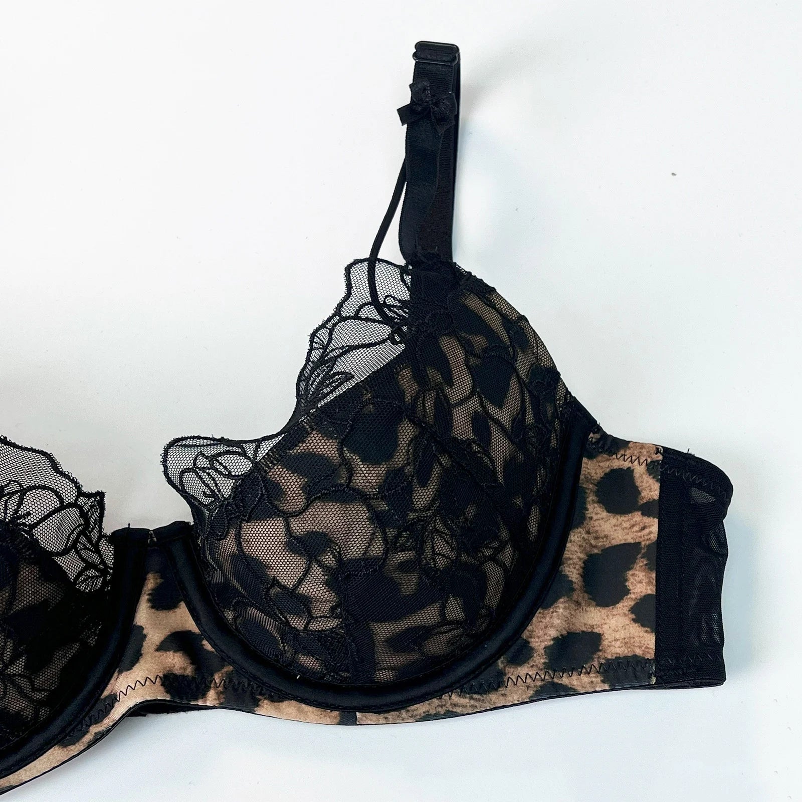 Leopard Lace Bra