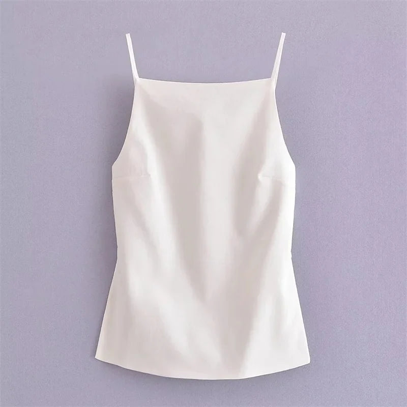 Noire Alba - Backless Strap Cami Top