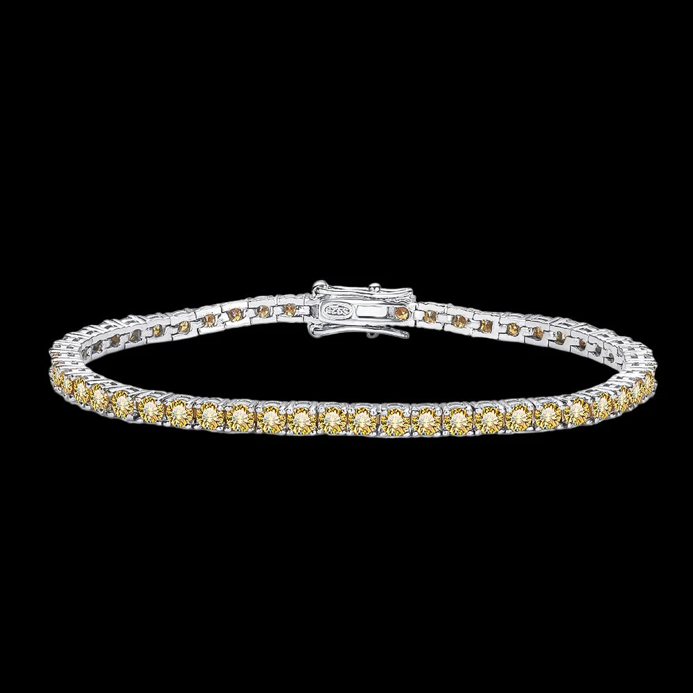 ÉCLAT CHAMPAGNE TENNIS BRACELET