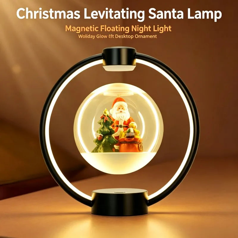 Floating 360° Christmas Santa LED Lamp