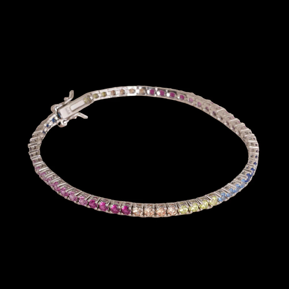 Élira Rainbow Tennis Bracelet