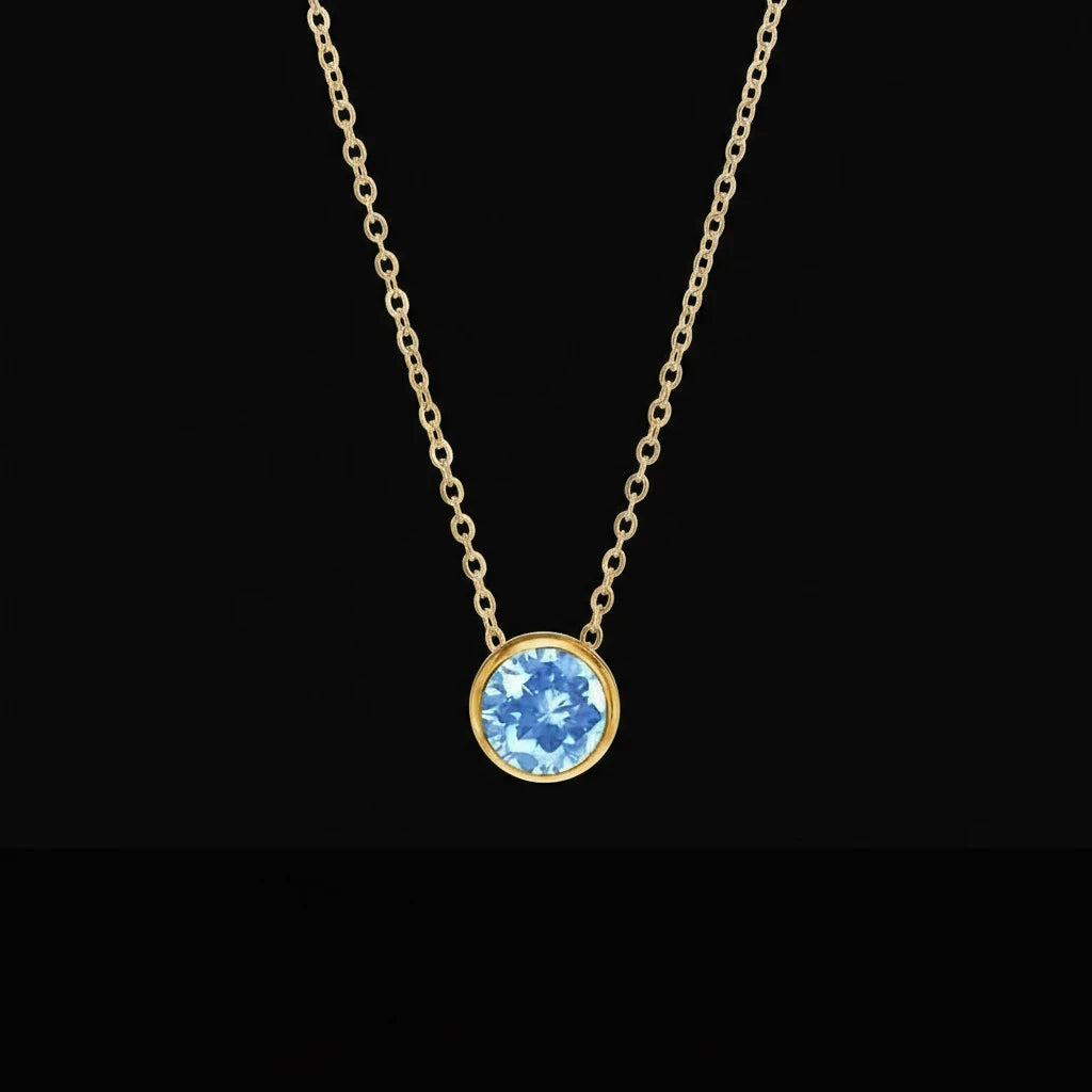 SUNIBI Birthstone Necklace