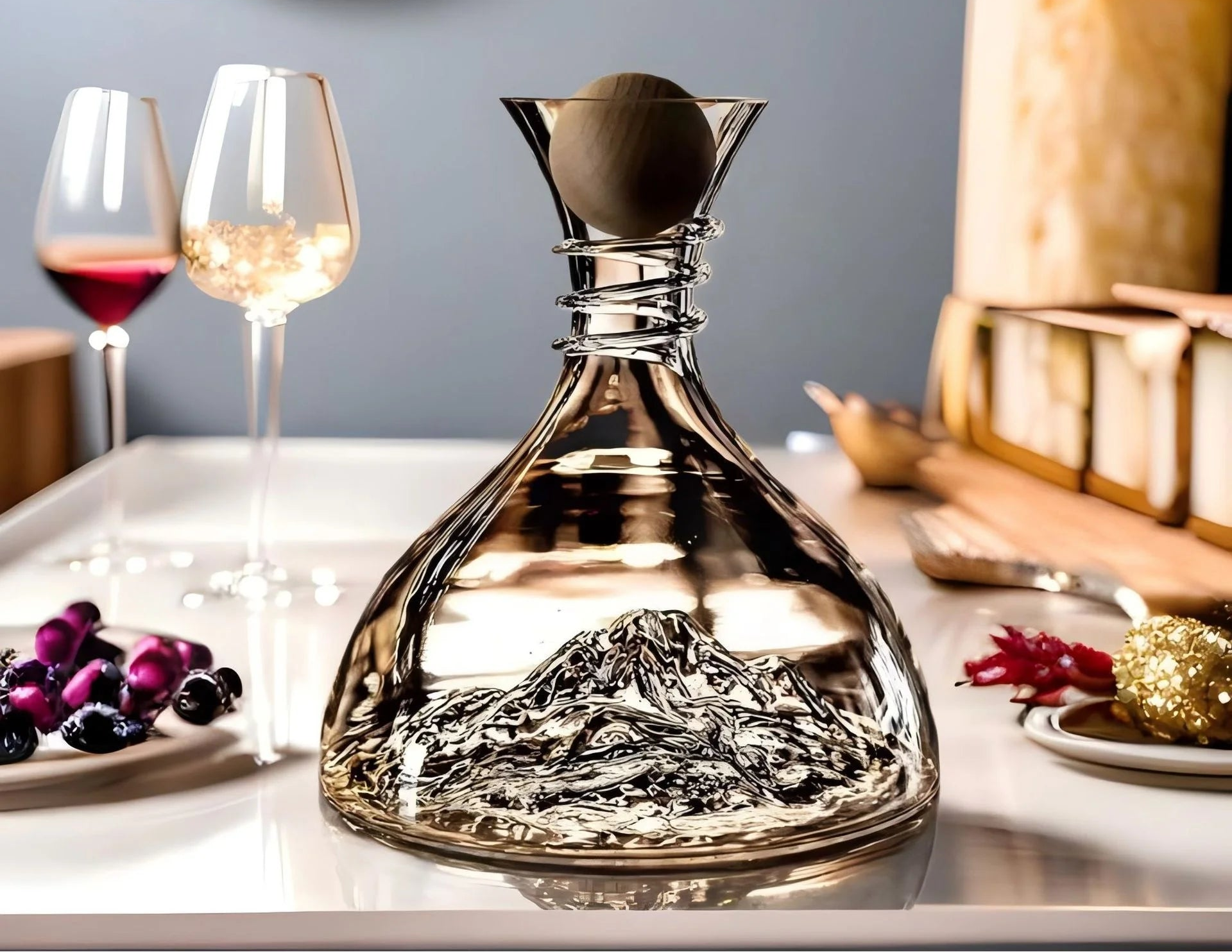 Iceberg Crystal Decanter