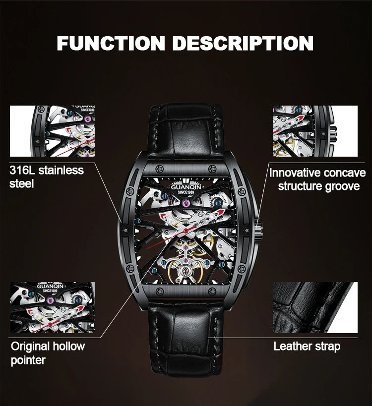 GUANQIN Skeleton Automatic