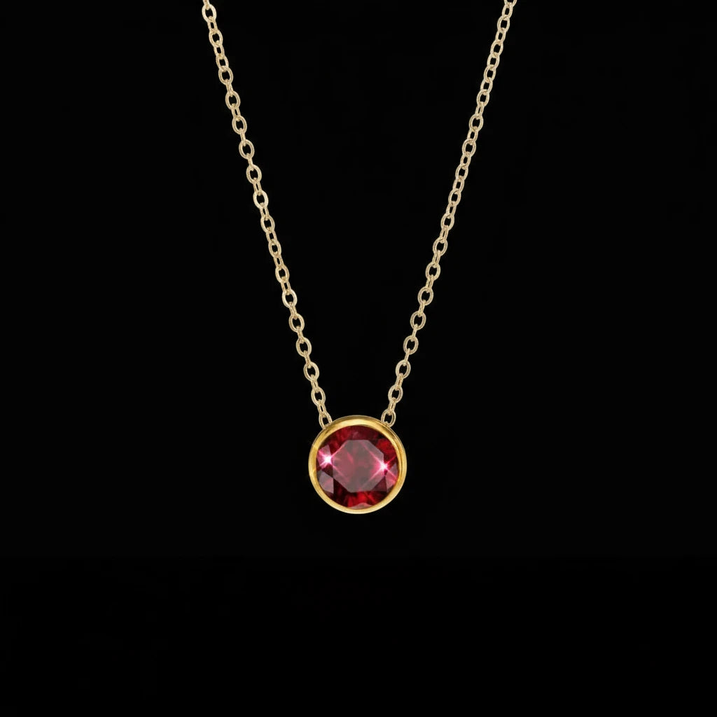 SUNIBI Birthstone Necklace