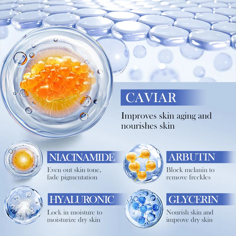 CAVIAR HYALURONIC FACIAL MASK – 5PCS