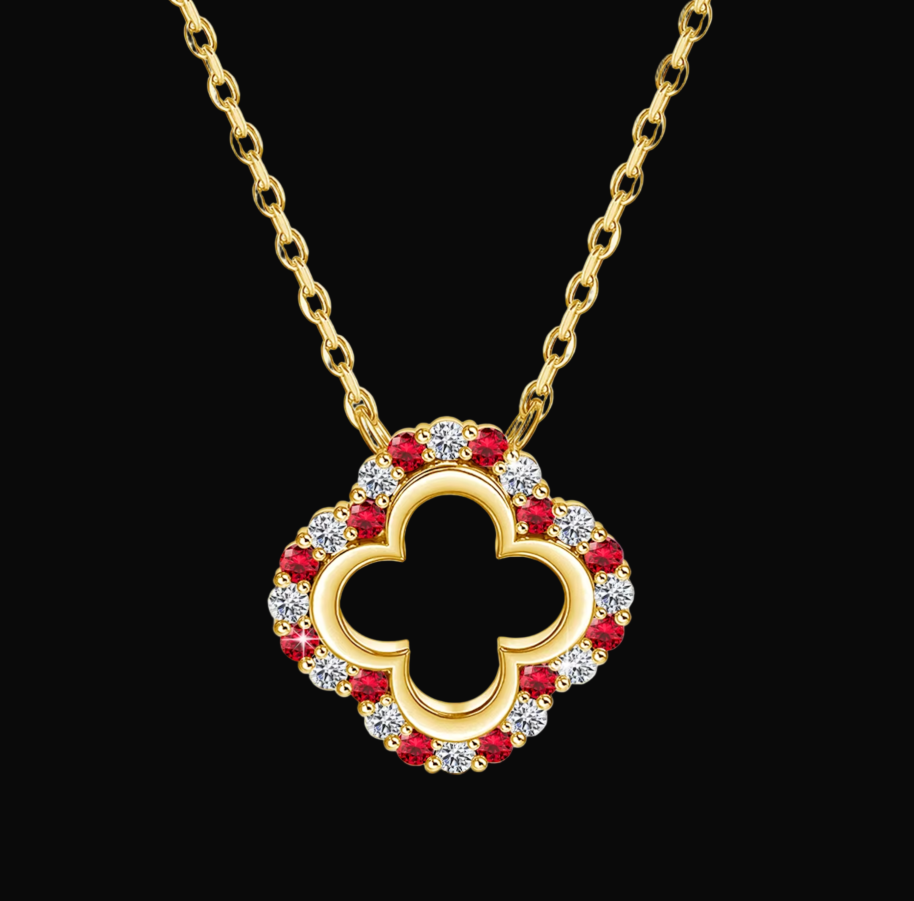 Éclat Vert – Moissanite GOLD