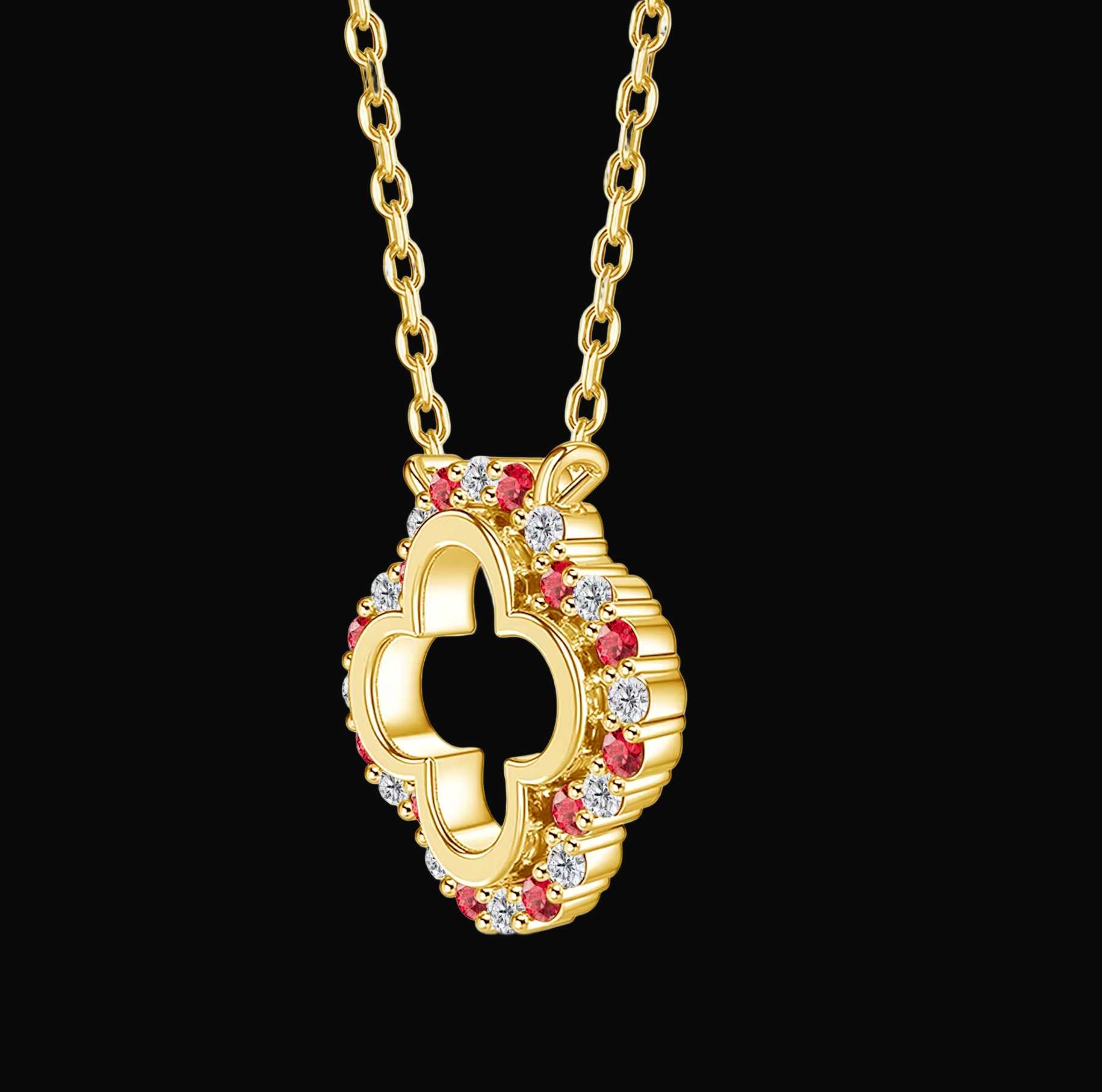 Éclat Vert – Moissanite GOLD