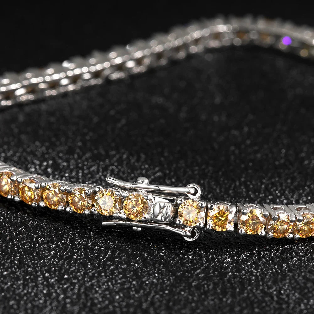 ÉCLAT CHAMPAGNE TENNIS BRACELET