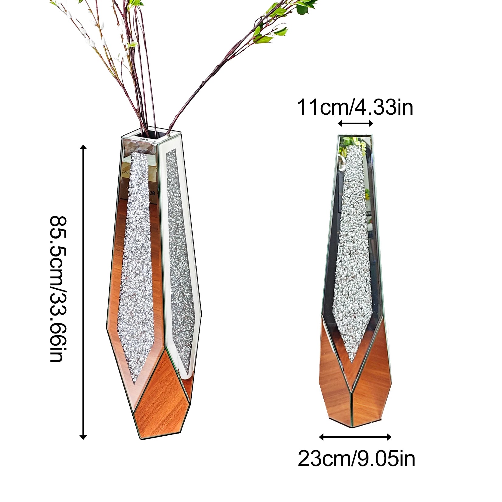 Vase Éclat de Miroir