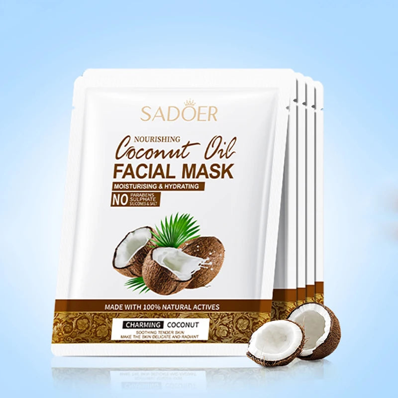COCONUT HYDRATION FACIAL MASK – 5PCS