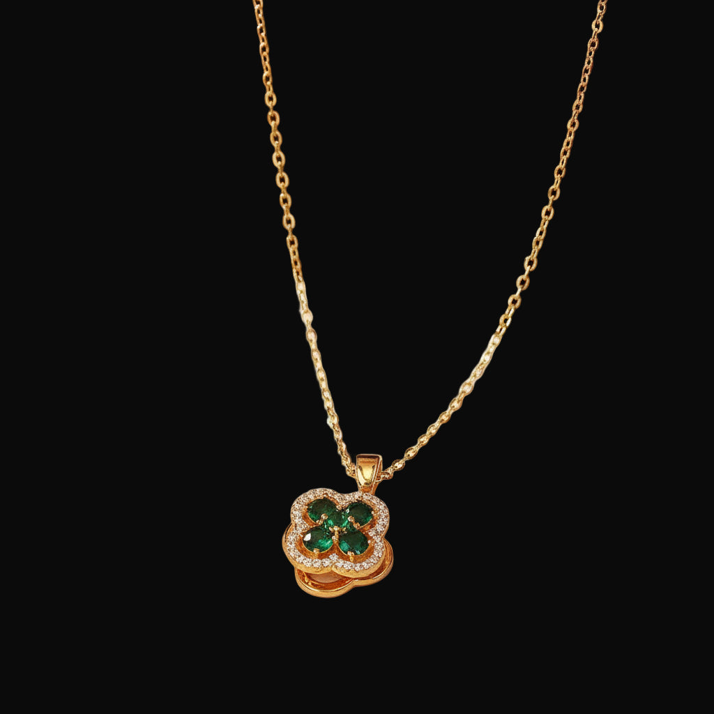 Lucky Clover Elegance Necklace
