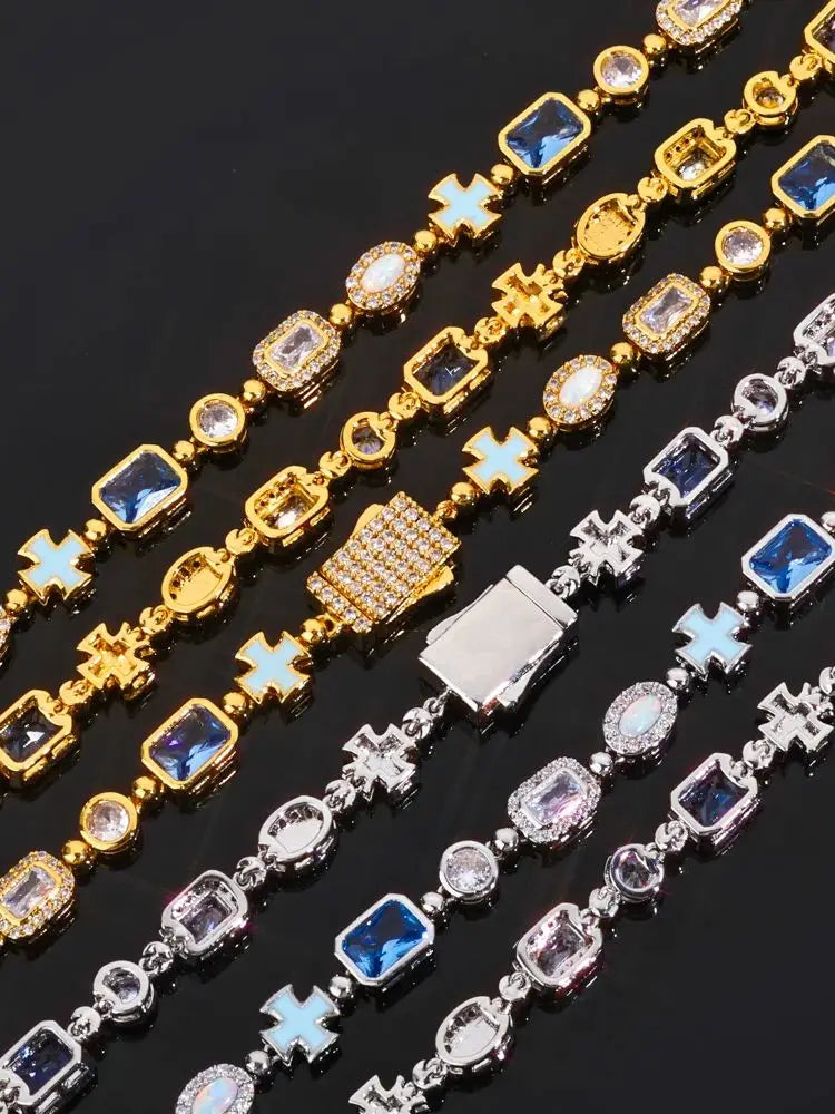 Collana Velluto Blu 18K