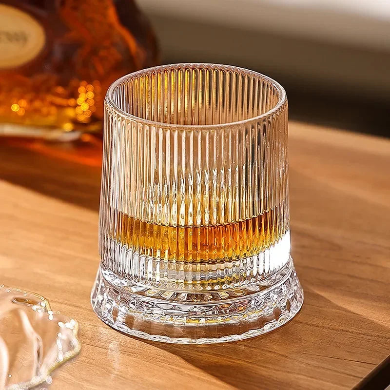 Aurora Spin Whiskey Glasses