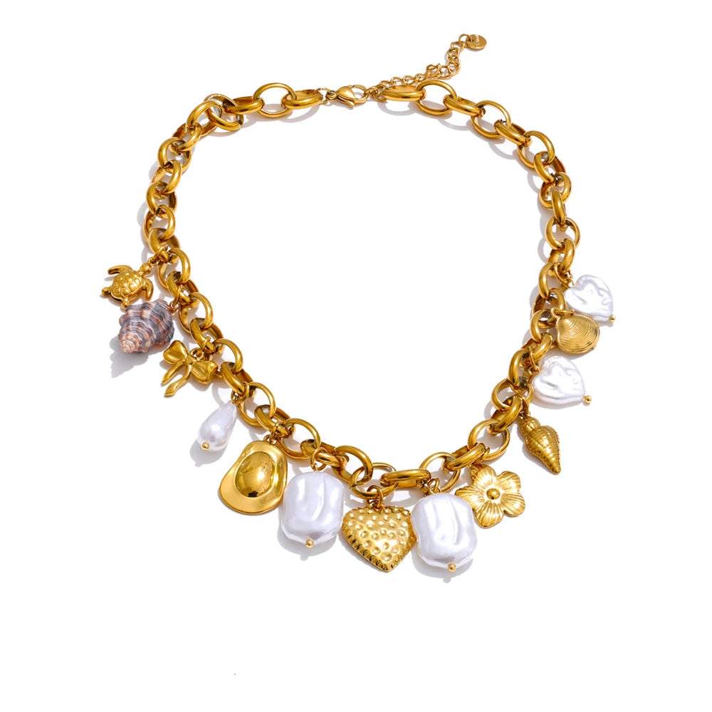 NIEOLA 18K PVD PLATED