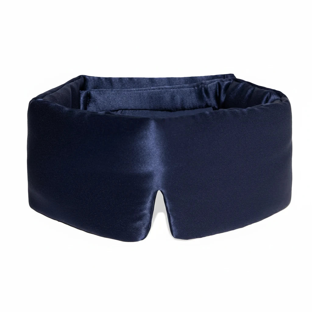 Dark blue Silk Mask