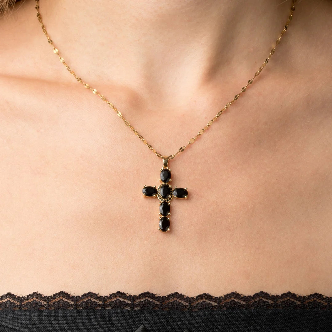 DIVINA Cross Pendant Necklace