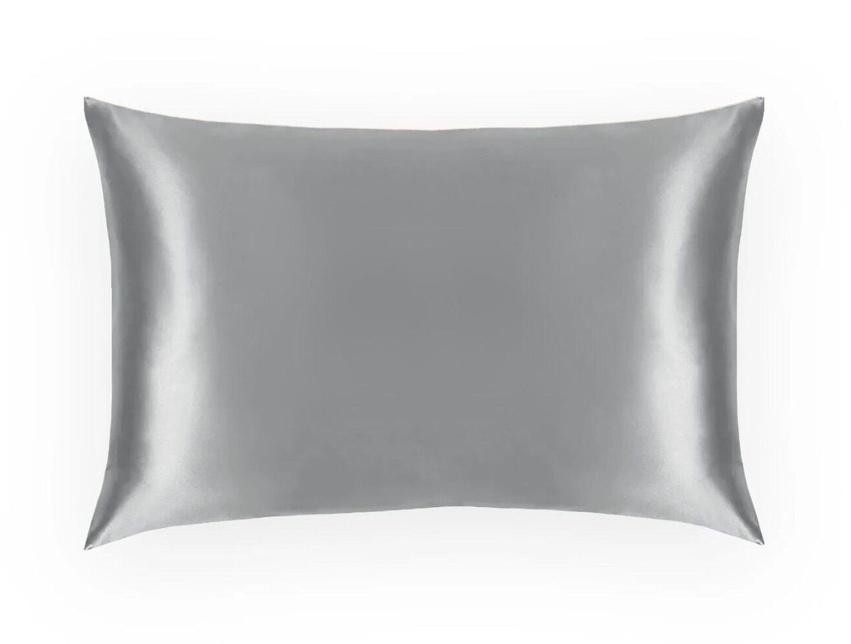 GREY Mulberry Silk Pillowcase