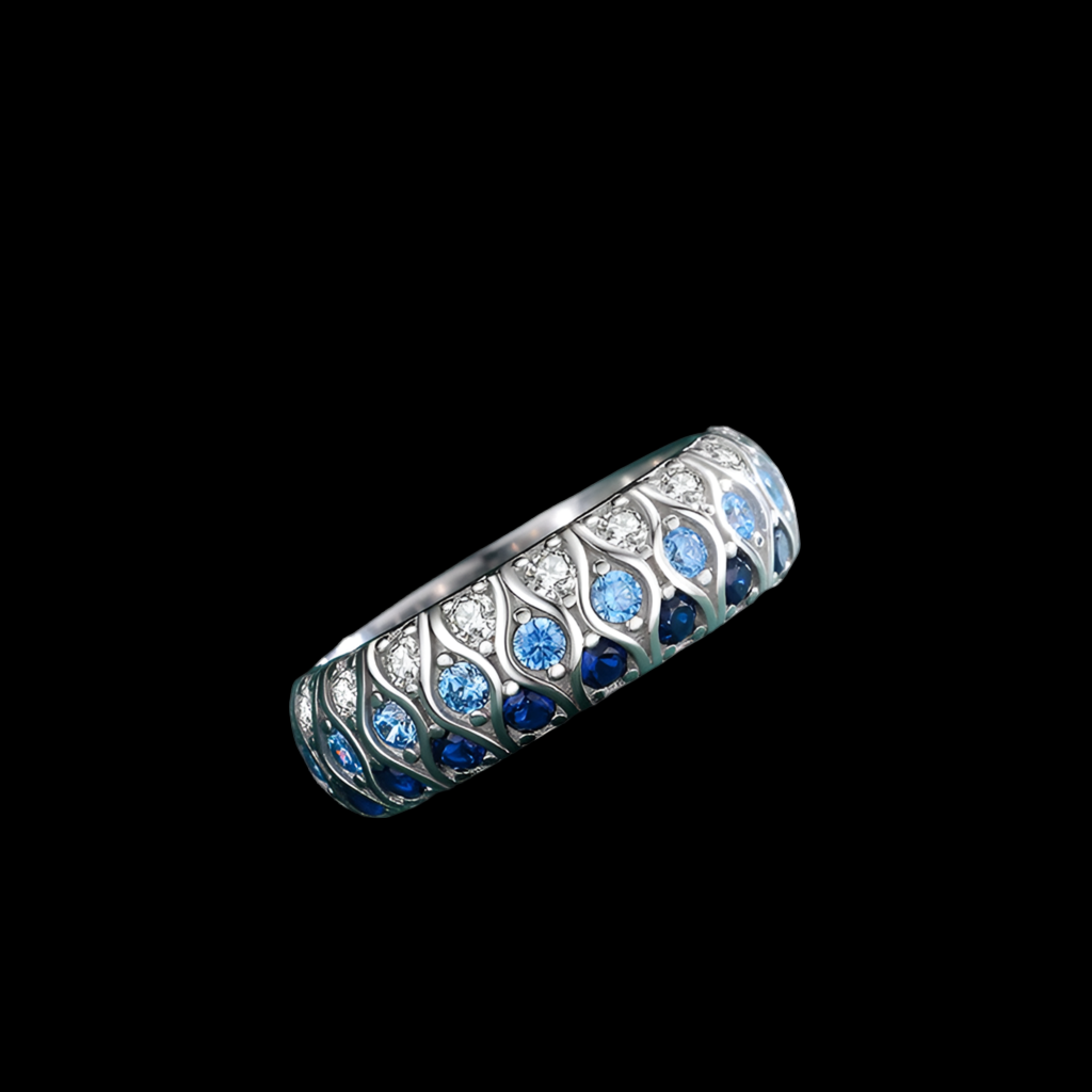 Amore Heart Zircon Wedding Ring