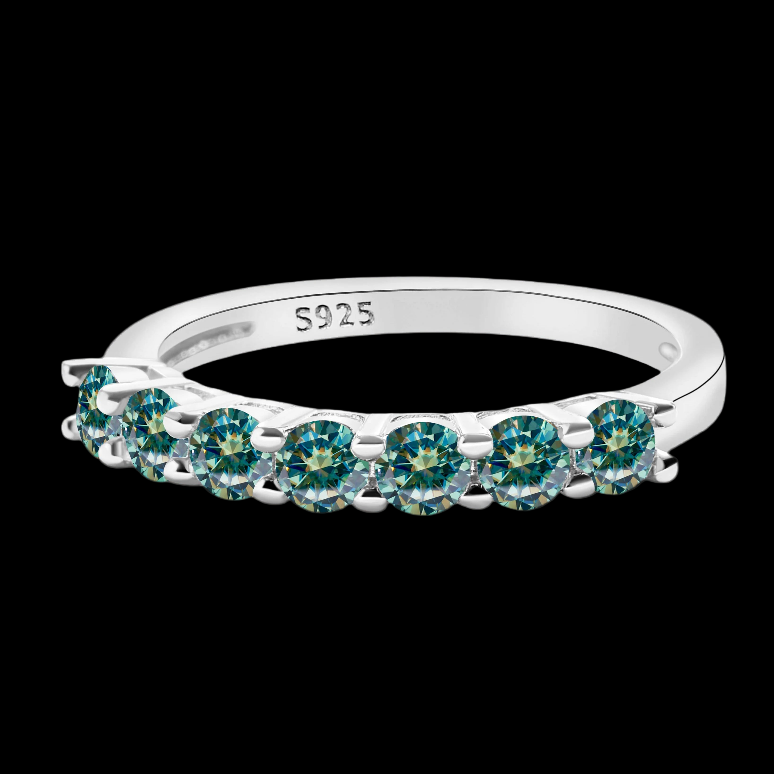 3mm Moissanite Eternity Band