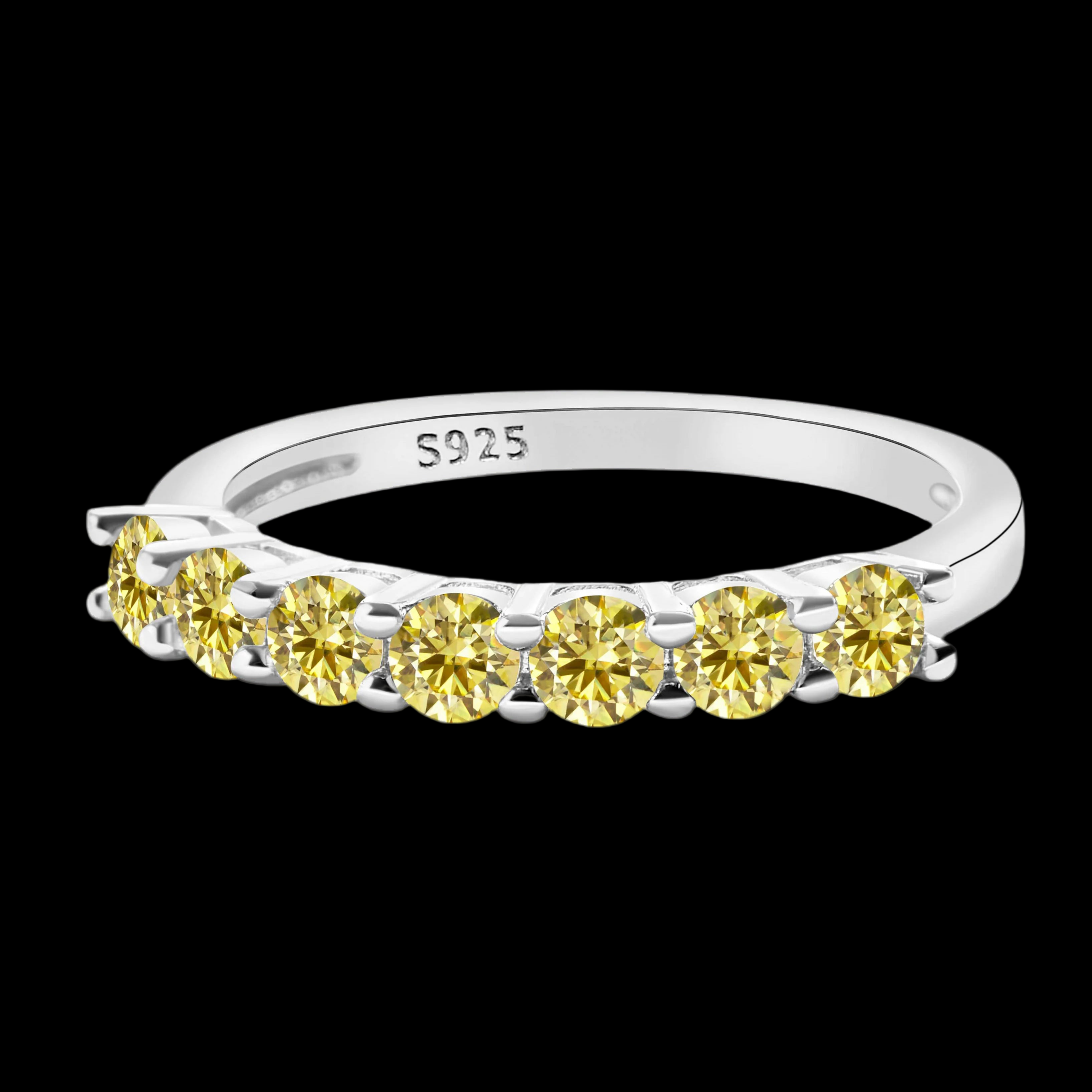 3mm Moissanite Eternity Band