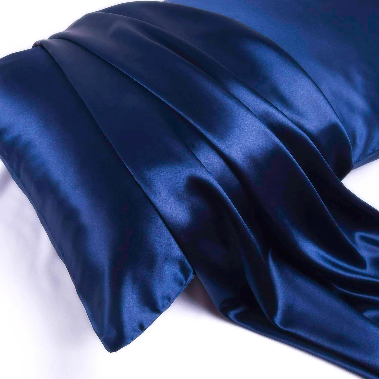 blue Mulberry Silk Pillowcase